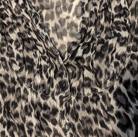 Marc Aurel leopard print blouse - Picture 4 of 4
